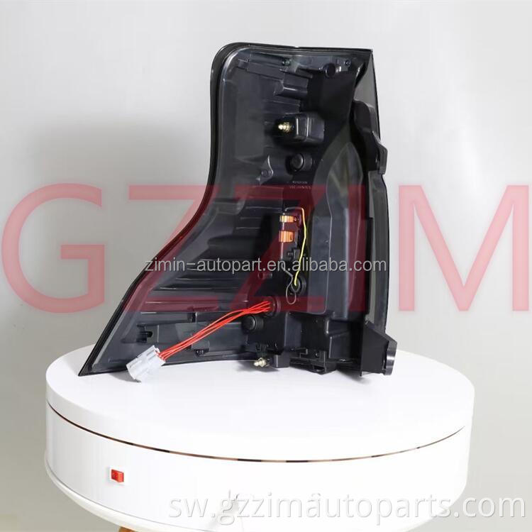 Sehemu za gari nyuma taa iliyoongozwa taa ya taa iliyobadilishwa taa ya FJ150 Prado 2018